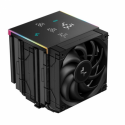 Deepcool AK620 DIGITAL PRO - Processor cooler - (for: LGA2066, LGA2011-3, LGA2011, LGA1851, LGA1700, LGA1200, LGA1151, LGA1150, LGA1155, AM4, AM5) - 120 mm - black