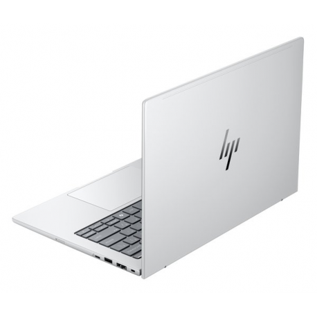 HP EliteBook 8 G1i Notebook AI - 174-degree hinge design - Intel Core Ultra 5 - 225U / up to 4.8 GHz - Win 11 Pro - Intel Graphics - 16 GB RAM - 512 GB SSD NVMe - 14" IPS 1920 x 1200 - Wi-Fi 7, Bluetooth - glacier silver - kbd: Pan Nordic - 3