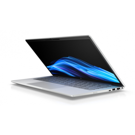 HP EliteBook 8 G1i Notebook AI - 174-degree hinge design - Intel Core Ultra 5 - 225U / up to 4.8 GHz - Win 11 Pro - Intel Graphics - 16 GB RAM - 512 GB SSD NVMe - 14" IPS 1920 x 1200 - Wi-Fi 7, Bluetooth - glacier silver - kbd: Pan Nordic - 11