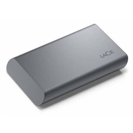 LaCie Mobile Secure STKH2000800 - SSD - High Performance - encrypted - 2 TB - external (portable) - USB 3.2 Gen 2 (USB-C connector) - 256-bit AES - space grey - with 3 years Seagate Rescue Data Recovery - 3