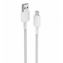 Anker 322 - USB cable - USB (M) to 24 pin USB-C (M) - 5 V - 3 A - 90 cm - white