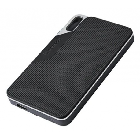 Intenso TX100 - SSD - 2 TB - external (portable) - USB 3.2 Gen 1x1 (USB-C connector) - black - 0