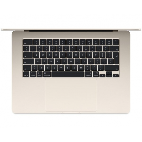 Apple MacBook Air - M4 - Apple M4 10-core - 16 GB RAM - 256 GB SSD - 15.3" IPS 2880 x 1864 (WQXGA+) - Wi-Fi 6E, Bluetooth - starlight - kbd: Swedish / Finnish - 1