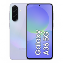 Samsung Galaxy A36 - 5G smartphone - dual-SIM - RAM 8 GB / Internal Memory 256 GB - OLED display - 6.7" - 2340 x 1080 pixels (120 Hz) - 3x rear cameras 50 MP, 8 MP, 5 MP - front camera 12 MP - awesome lavender