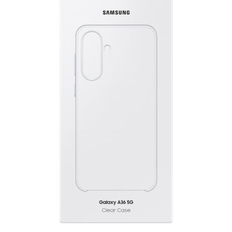 Samsung EF-QA366 - Back cover for mobile phone - clear - for Galaxy A36 - 4