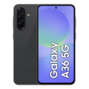 Samsung Galaxy A36 - 5G smartphone - dual-SIM - RAM 6 GB / Internal Memory 128 GB - OLED display - 6.7" - 2340 x 1080 pixels (120 Hz) - 3x rear cameras 50 MP, 8 MP, 5 MP - front camera 12 MP - awesome black