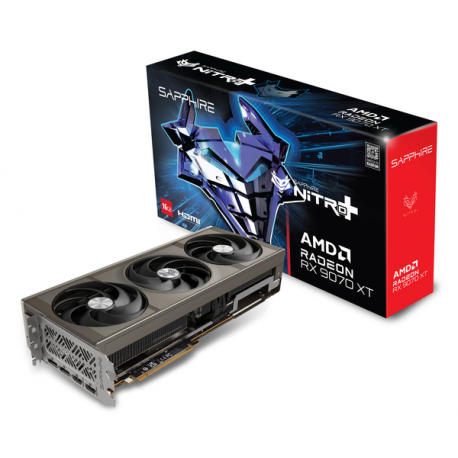 Sapphire NITRO+ RX 9070 XT - Graphics card - Radeon RX 9070 XT - 16 GB GDDR6 - PCIe 5.0 x16 - 2 x DisplayPort, 2 x HDMI - 6