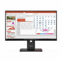 Lenovo ThinkVision T27-40 - LED monitor - 27" - 1920 x 1080 Full HD (1080p) @ 120 Hz - IPS - 300 cd/m² - 1500:1 - 4 ms - HDMI, VGA, DisplayPort - eclipse black