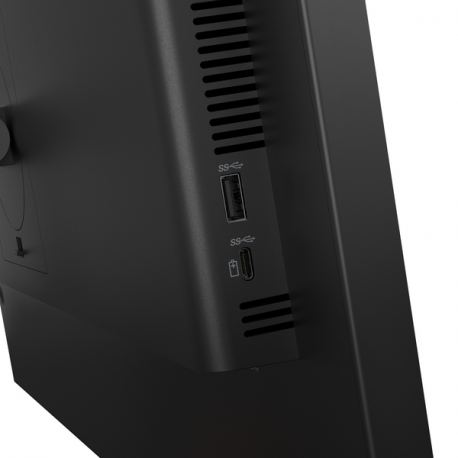 Lenovo ThinkVision T27-40 - LED monitor - 27" - 1920 x 1080 Full HD (1080p) @ 120 Hz - IPS - 300 cd/m² - 1500:1 - 4 ms - HDMI, VGA, DisplayPort - eclipse black - 3