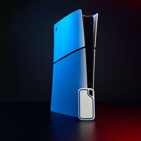 SanDisk Extreme Portable - SSD - 1 TB - external (portable) - USB 3.1 Gen 2 (USB-C connector) - for Sony PlayStation 5 - 2