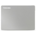 Toshiba Canvio Flex - Hard drive - 2 TB - external (portable) - 2.5" - USB 3.2 Gen 1 - warm silver