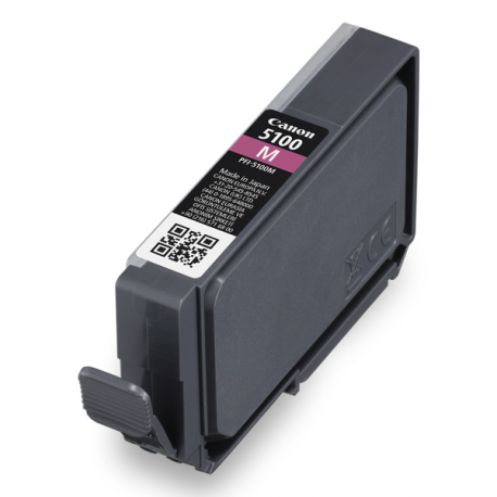 Canon PFI-5100 M - 14.4 ml - magenta - original - hanging box - ink tank - for imagePROGRAF PRO-310 - 2