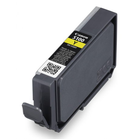 Canon PFI-5100 Y - 14.4 ml - yellow - original - hanging box - ink tank - for imagePROGRAF PRO-310 - 2