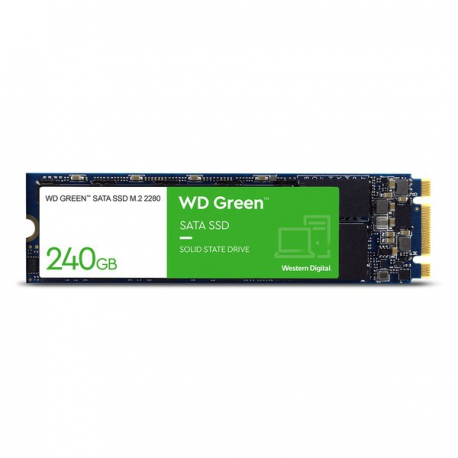 WD Green WDS240G3G0B - SSD - 240 GB - internal - M.2 2280 - SATA 6Gb / s - 0