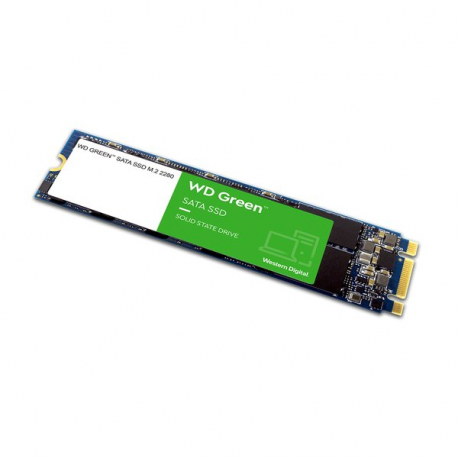 WD Green WDS480G3G0B-00BJF0 - SSD - 480 GB - internal - M.2 2280 - SATA 6Gb / s - 3