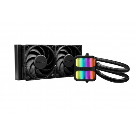 be quiet! Silent Loop 3 - Processor cooler - Radiator Size: 240 mm - (for: LGA1150, LGA1151, LGA1155, LGA1200, LGA1700, LGA1851, AM4, AM5) - copper base and nickel plated aluminium fins - 120 mm - black - 0