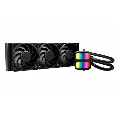 be quiet! Silent Loop 3 - Processor cooler - Radiator Size: 360 mm - (for: LGA1150, LGA1151, LGA1155, LGA1200, LGA1700, LGA1851, AM4, AM5, TR4, TR5) - copper base and nickel plated aluminium fins - 120 mm - black - 0