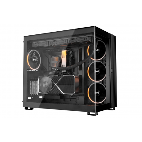 be quiet! Silent Loop 3 - Processor cooler - Radiator Size: 420 mm - (for: LGA1150, LGA1151, LGA1155, LGA1200, LGA1700, LGA1851, AM4, AM5, TR4, TR5) - copper base and nickel plated aluminium fins - 140 mm - black - 4