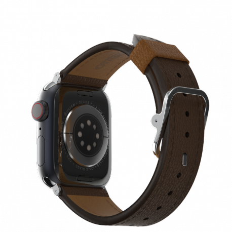 OtterBox Symmetry - Band for smart watch - 41 / 40 / 38mm, cactus leather - rich adobe - for Apple Watch Hermès Series 7, Hermès Series 9, Nike Series 7, Series 10, Series 8, Series 9 - 0