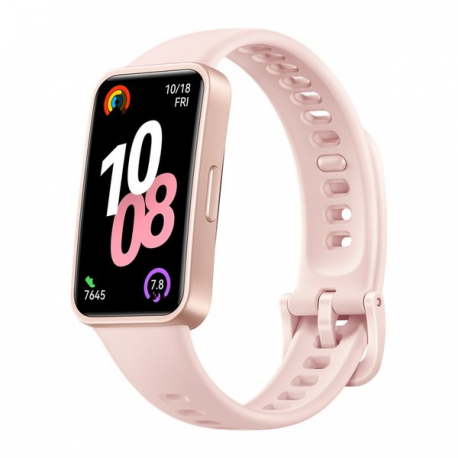 Huawei Band 10 - Polymer - activity tracker with strap - fluoroelastomer - wrist size: 120-190 mm - display 1.47" - Bluetooth - 15 g - pink - 1