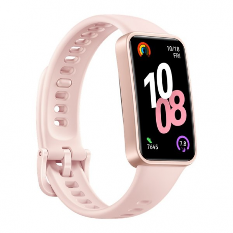 Huawei Band 10 - Polymer - activity tracker with strap - fluoroelastomer - wrist size: 120-190 mm - display 1.47" - Bluetooth - 15 g - pink - 3