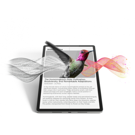 Lenovo Idea Tab Pro ZAE4 - Tablet - Android 14 or later - 256 GB UFS card - 12.7" LTPS (2944 x 1840) - microSD slot - luna grey - 7