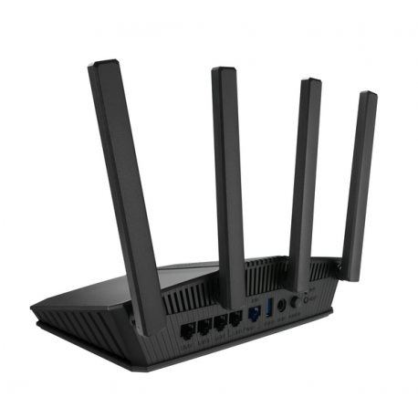 ASUS RT-BE58U - Wireless router 4-port switch - 1GbE, 2.5GbE, Wi-Fi 7 - Wi-Fi 7 - Dual Band - 5
