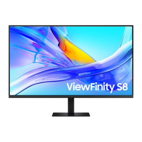 Samsung ViewFinity S8 S37D800UAU - S80UD Series - LED monitor - USB - 37" - 3840 x 2160 UHD @ 60 Hz - VA - 350 cd/m² - 3000:1 - HDR10 - 5 ms - HDMI, DisplayPort, USB-C - black - 14