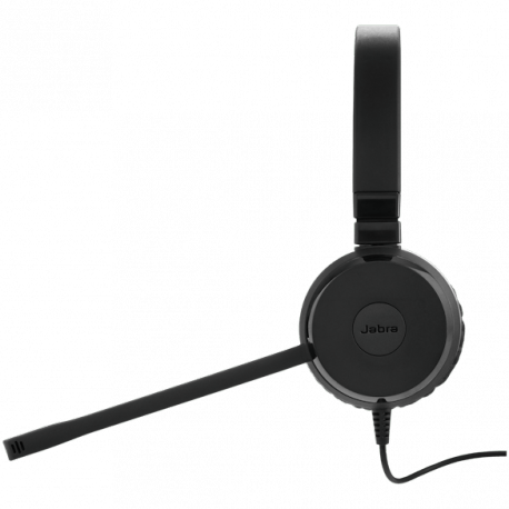 Jabra Evolve 30 II UC stereo - Headset - on-ear - wired - USB-C, USB-A - noise isolating - Alcatel-Lucent Certified, Avaya Certified, Certified for Microsoft Teams, Cisco Certified, Unify Certified - 2