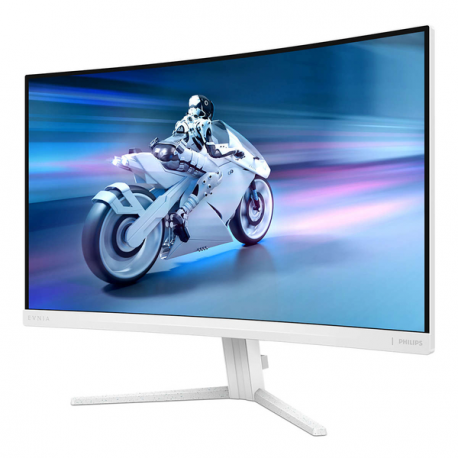 Philips Evnia 5000 27M2C5201L - LED monitor - gaming - curved - 27" - 1920 x 1080 Full HD (1080p) @ 180 Hz - Fast VA - 3000:1 - HDR10 - 0.5 ms - 2xHDMI, DisplayPort - white - 16