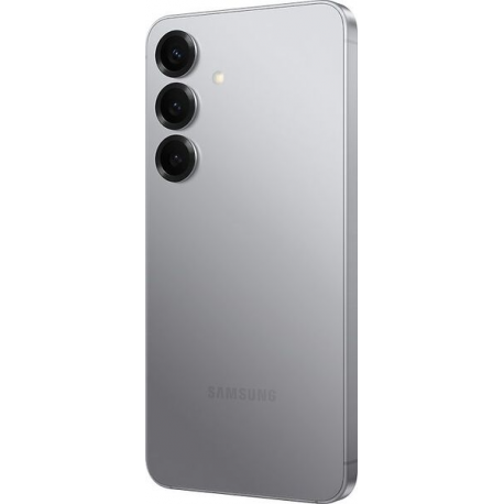 Samsung Galaxy S25 - Enterprise Edition - 5G smartphone - dual-SIM - RAM 12 GB / Internal Memory 128 GB - OLED display - 6.2" - 2340 x 1080 pixels (120 Hz) - 3x rear cameras 50 MP, 12 MP, 10 MP - front camera 12 MP - silver shadow - 6