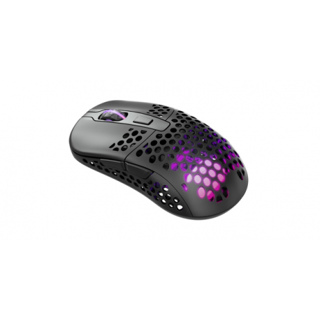 Xtrfy M42 - Mouse - optical - wireless - 2.4 GHz - USB wireless receiver - black - 12