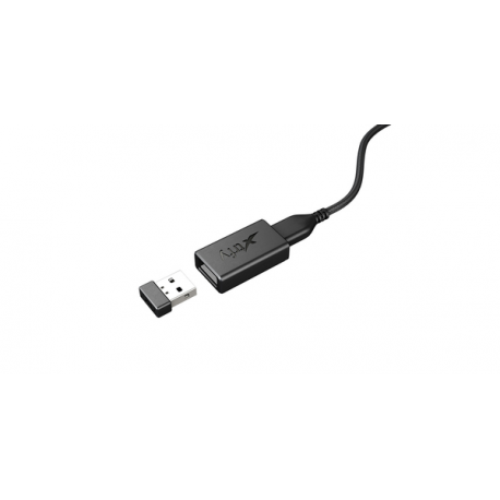 Xtrfy M42 - Mouse - optical - wireless - 2.4 GHz - USB wireless receiver - black - 15