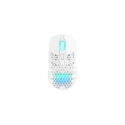 Xtrfy M42 - Mouse - optical - wireless - 2.4 GHz - USB wireless receiver - white