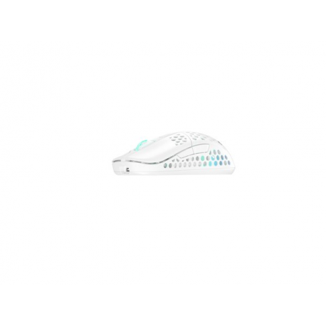 Xtrfy M42 - Mouse - optical - wireless - 2.4 GHz - USB wireless receiver - white - 1