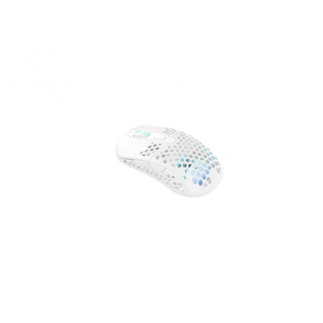 Xtrfy M42 - Mouse - optical - wireless - 2.4 GHz - USB wireless receiver - white - 2