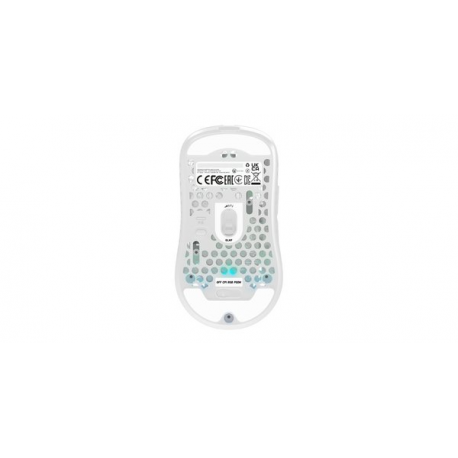 Xtrfy M42 - Mouse - optical - wireless - 2.4 GHz - USB wireless receiver - white - 3