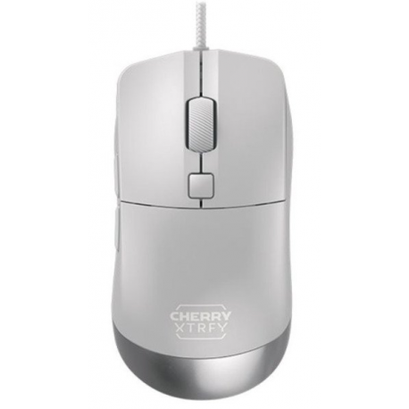 CHERRY Xtrfy M50 - Mouse - ergonomic - 5 buttons - wired - USB - white - 0