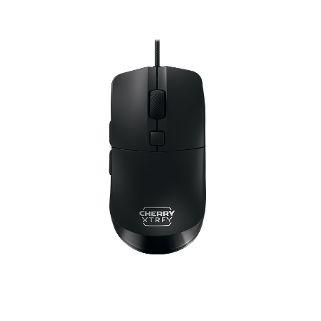 CHERRY Xtrfy M50 - Mouse - ergonomic - lightweight - optical - wired - USB - black - 0