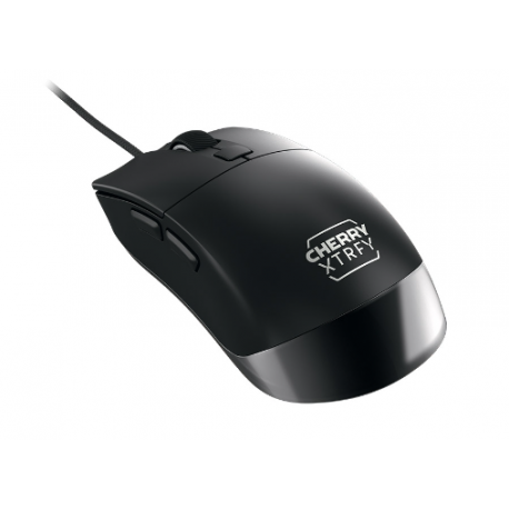 CHERRY Xtrfy M50 - Mouse - ergonomic - lightweight - optical - wired - USB - black - 2