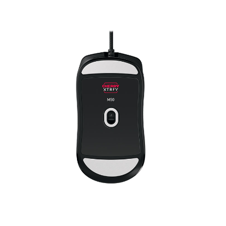 CHERRY Xtrfy M50 - Mouse - ergonomic - lightweight - optical - wired - USB - black - 4