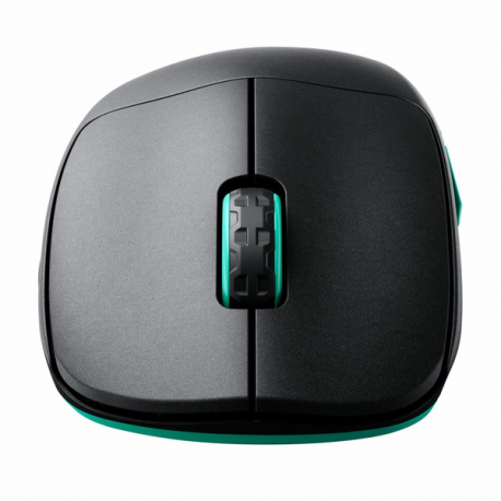 CHERRY Xtrfy M64 - Mouse - ergonomic - 5 buttons - wireless - 2.4 GHz - USB wireless receiver - black - 1