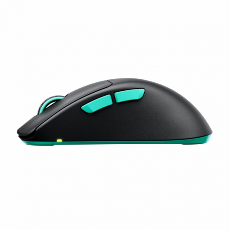 CHERRY Xtrfy M64 - Mouse - ergonomic - 5 buttons - wireless - 2.4 GHz - USB wireless receiver - black - 6