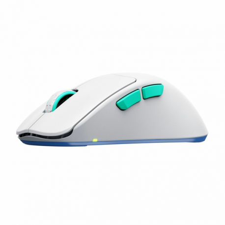 CHERRY Xtrfy M64 - Mouse - ergonomic - optical - 5 buttons - wireless - 2.4 GHz - USB wireless receiver - black - 1