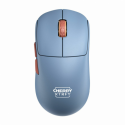 CHERRY Xtrfy M68 - Mouse - optical - 5 buttons - wireless - 2.4 GHz - USB wireless receiver - blue