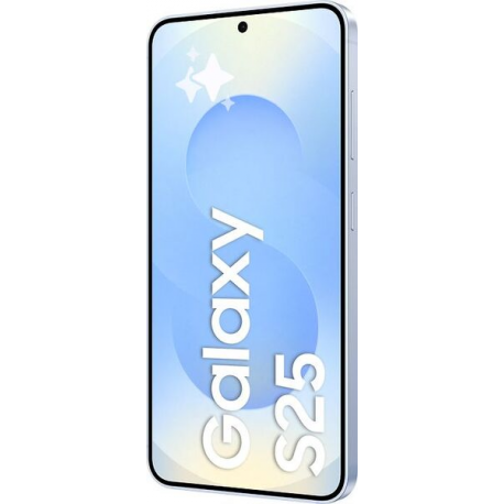 Samsung Galaxy S25 - 5G smartphone - dual-SIM - RAM 12 GB / Internal Memory 256 GB - OLED display - 6.2" - 2340 x 1080 pixels (120 Hz) - 3x rear cameras 50 MP, 12 MP, 10 MP - front camera 12 MP - icy blue - 3