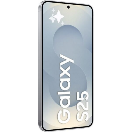 Samsung Galaxy S25 - 5G smartphone - dual-SIM - RAM 12 GB / Internal Memory 256 GB - OLED display - 6.2" - 2340 x 1080 pixels (120 Hz) - 3x rear cameras 50 MP, 12 MP, 10 MP - front camera 12 MP - silver shadow - 1