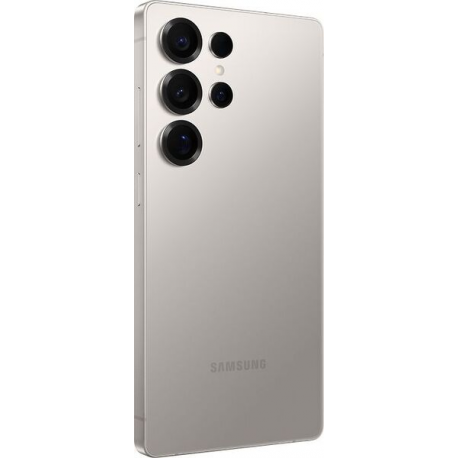 Samsung Galaxy S25 Ultra - 5G smartphone - dual-SIM - RAM 12 GB / Internal Memory 256 GB - OLED display - 6.9" - 3120 x 1440 pixels (120 Hz) - 4x rear cameras 200 MP, 50 MP, 50 MP, 10 MP - front camera 12 MP - titanium grey - 4