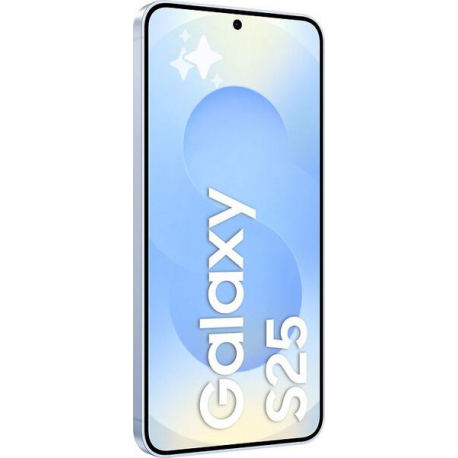 Samsung Galaxy S25 - 5G smartphone - dual-SIM - RAM 12 GB / Internal Memory 128 GB - OLED display - 6.2" - 2340 x 1080 pixels (120 Hz) - 3x rear cameras 50 MP, 12 MP, 10 MP - front camera 12 MP - icy blue - 1