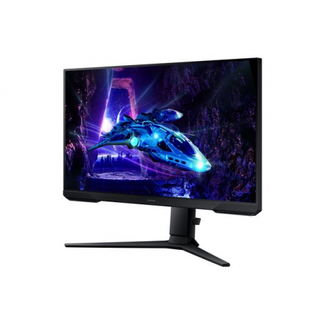 Samsung Odyssey G3 S24DG300EU - G30D Series - LED monitor - gaming - 24" - 1920 x 1080 Full HD (1080p) @ 180 Hz - VA - 250 cd / m² - 3000:1 - HDR10 - 1 ms - HDMI, DisplayPort - black - 3